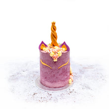 Load image into Gallery viewer, Purple Unicorn Cake
